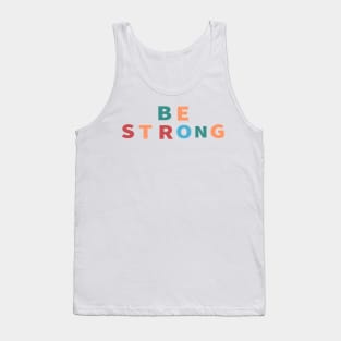 Be Strong Cool Inspirational Christian Tank Top